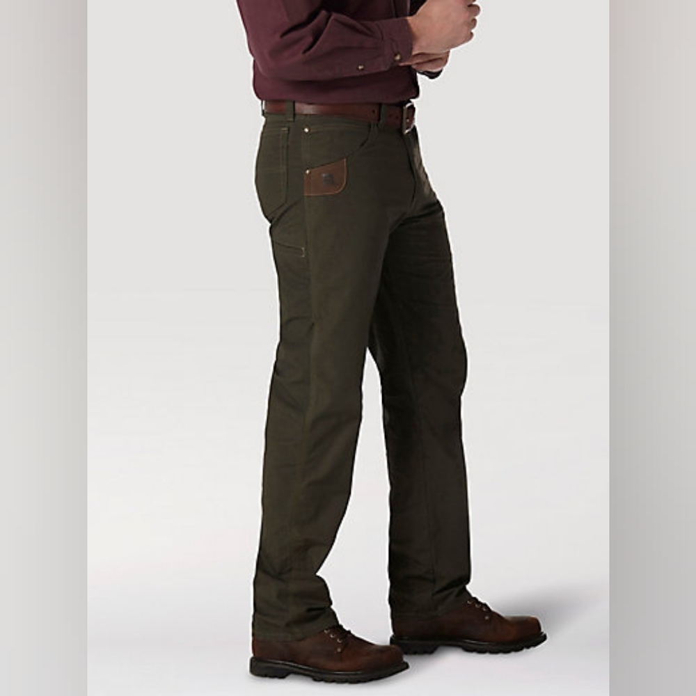 Men's Wrangler Riggs Workwear Loden (Dark Olive Green) 34 X 32 Technician Pants
